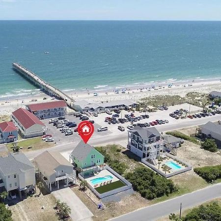 Pool Haven Ocean View Villa Oak Island Bagian luar foto