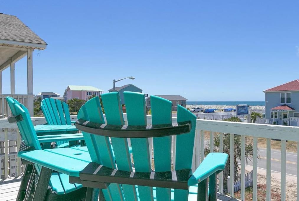 Pool Haven Ocean View Villa Oak Island Bagian luar foto