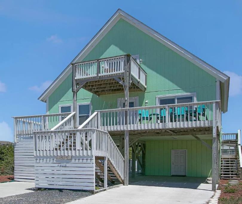 Pool Haven Ocean View Villa Oak Island Bagian luar foto