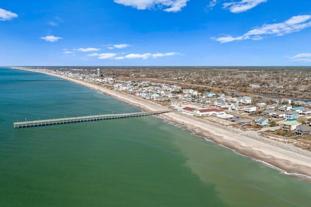 Pool Haven Ocean View Villa Oak Island Bagian luar foto