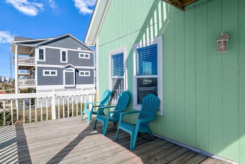 Pool Haven Ocean View Villa Oak Island Bagian luar foto